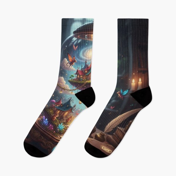 Item preview, Enchanted Glass Dome – Magical Miniature Fantasy World designed and sold by Sim shin.