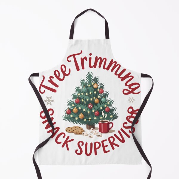 Item preview, Tree Trimming Snack Supervisor Christmas Shirt - Funny Holiday Foodie Tee designed and sold by GiftsForge.