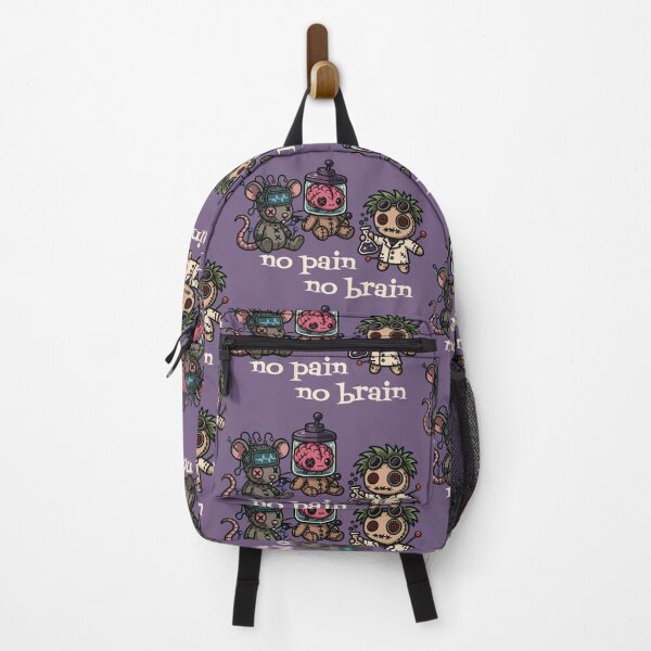 Item preview, No Pain, No Brain designed and sold by Ghost on Toast.