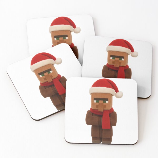 Item preview, Copy of Witch Santa Claus, Minecraft Style! Blocky, Jolly & Ready for Christmas designed and sold by DibujandoPorfa.