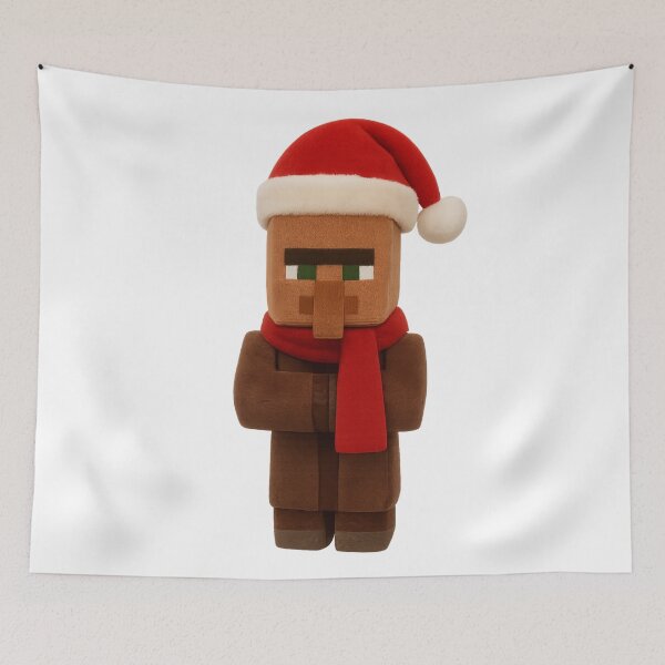 Item preview, Copy of Witch Santa Claus, Minecraft Style! Blocky, Jolly & Ready for Christmas designed and sold by DibujandoPorfa.