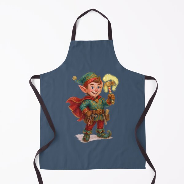 Item preview, Christmas Joyful Elf Superhero Art designed and sold by BROHLine Studio.