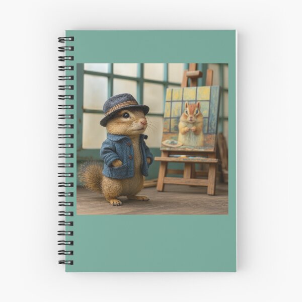 Item preview, Chipmunk Artist in His Studio designed and sold by Tridentulus.