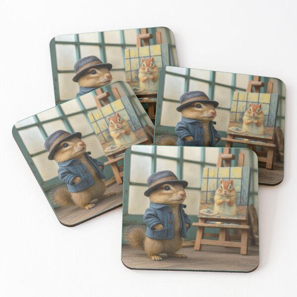 Item preview, Chipmunk Artist in His Studio designed and sold by Tridentulus.