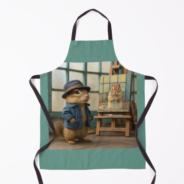 Item preview, Chipmunk Artist in His Studio designed and sold by Tridentulus.