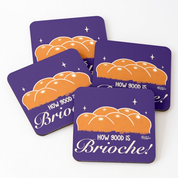 Item preview, How Good is Brioche - White designed and sold by Ish and Giggles.