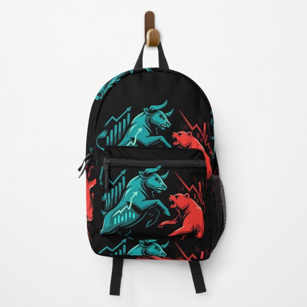Item preview, Stock market bull bear chart profit stock exchange gift designed and sold by Pineapple-Tree.