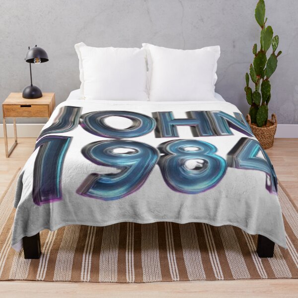 Item preview, John 1984 Vintage Retro Birthday Gift T-Shirt designed and sold by AlexLineArt.