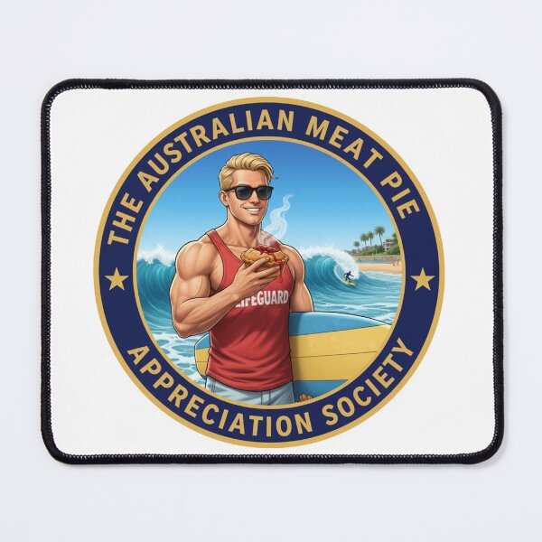 Item preview, The Meat Pie Lifeguard designed and sold by The Australian Meat Pie Appreciation Society.
