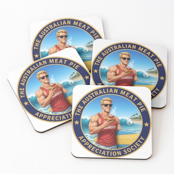 Item preview, The Meat Pie Lifeguard designed and sold by The Australian Meat Pie Appreciation Society.