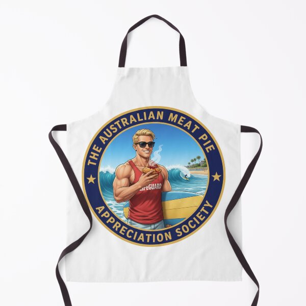 Item preview, The Meat Pie Lifeguard designed and sold by The Australian Meat Pie Appreciation Society.