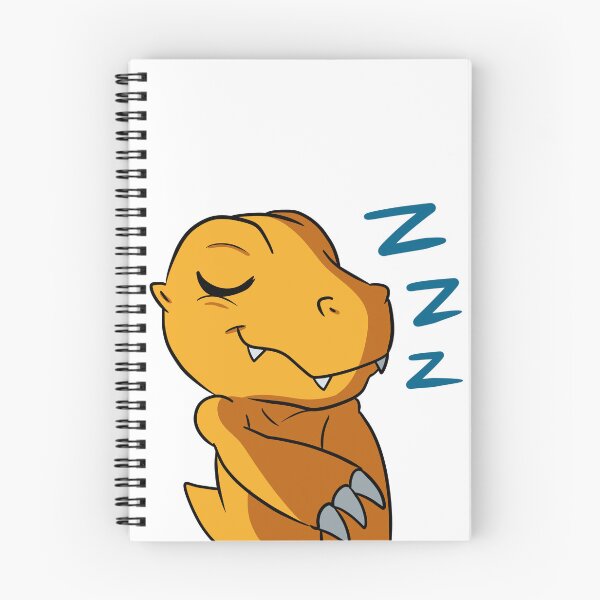 Item preview, Kawaii sleeping dinosaur designed and sold by KipKipy.