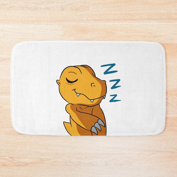 Item preview, Kawaii sleeping dinosaur designed and sold by KipKipy.