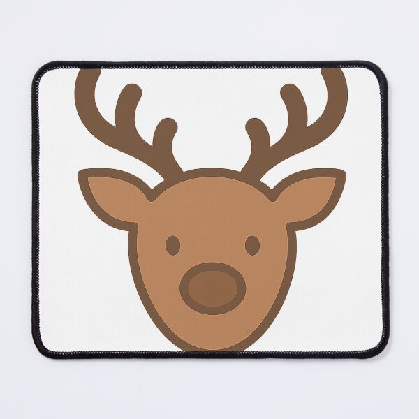 Item preview, Simple Minimal Reindeer Head Icon designed and sold by Fernova.