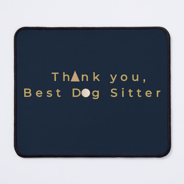 Item preview, Thank You Best Dog Sitter – Elegant Gold Appreciation Gift (Christmas / Pet Care) designed and sold by RISE Creations.