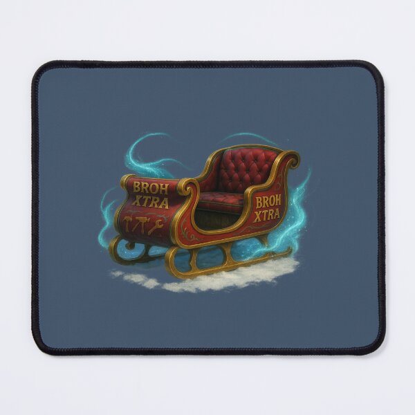 Item preview, Christmas Joyful Sleigh Superhero Art designed and sold by BROHLine Studio.