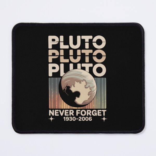 Item preview, Pluto Never Forget Timeless Orbit Tribute designed and sold by SkeletonsDanger.