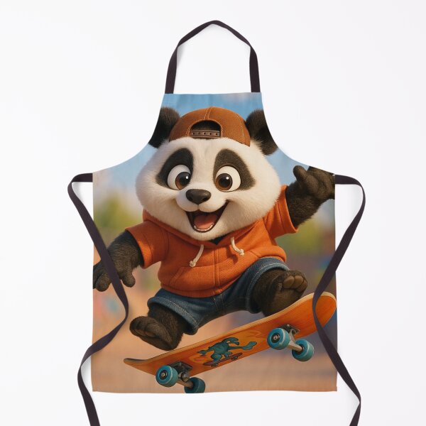 Item preview, Skater Giant Panda designed and sold by Sillytoe.