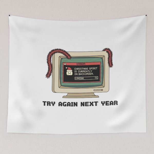 Item preview, Christmas Error Meme Funny Shirt for Adults - Hilarious Holiday Apparel designed and sold by KINGWANI.