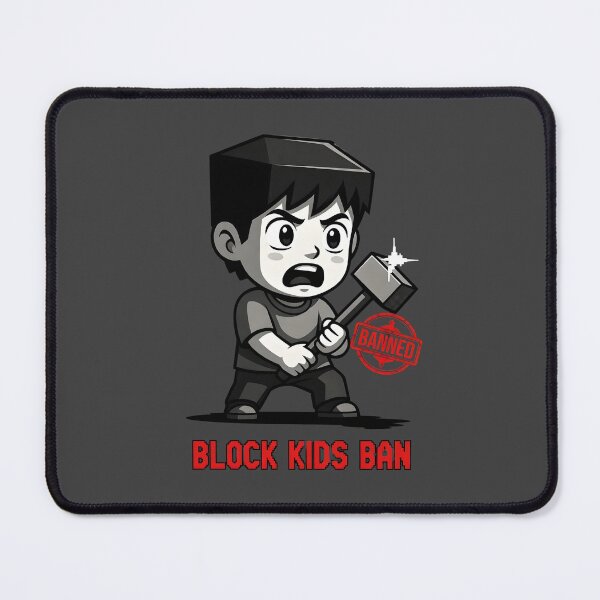 Item preview, BLOCK KIDS BAN designed and sold by SignumShop.