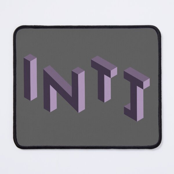Item preview, INTJ - Penrose (Purple on Gray) designed and sold by metafishical.