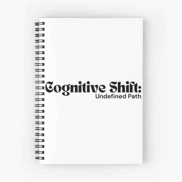 Item preview, Cognitive Shift: Undefined Path – Minimalist Text Design | Dark Humor Quote | RETL Style designed and sold by RETL.