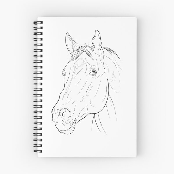Item preview, Secretariat line art designed and sold by theartsyeq_art.