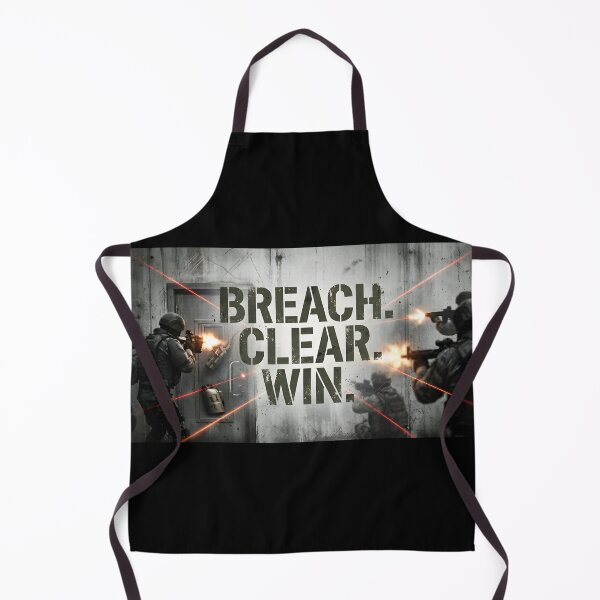 Artikelvorschau, Breach Clear Win – Taktischer FPS-Spieler & Airsoft-Squad entworfen und verkauft von VoidBloom Studio.
