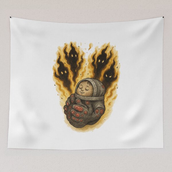 Item preview, Omen Bairn – Elden Ring Cursed Talisman Art designed and sold by ChickenFund.