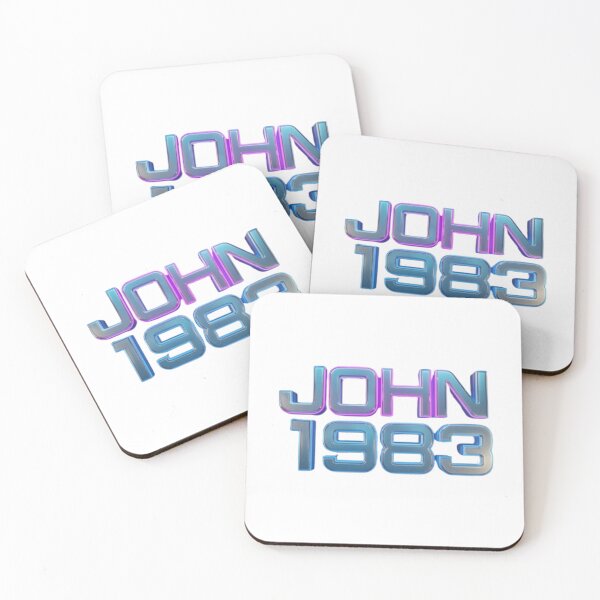 Item preview, John 1983 Vintage Retro Birthday Gift T-Shirt designed and sold by AlexLineArt.