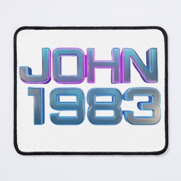Item preview, John 1983 Vintage Retro Birthday Gift T-Shirt designed and sold by AlexLineArt.