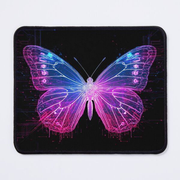 Item preview, Virtual butterfly glitching mid-flight 1 designed and sold by Neon G.