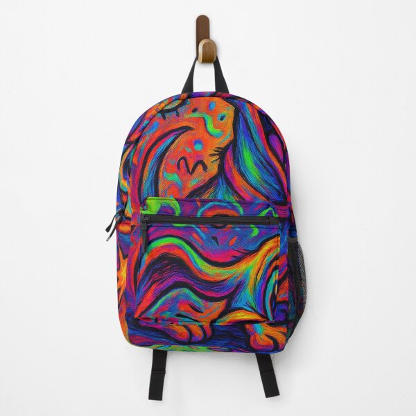 Item preview, Psychedelic Labrador Chaos – Colorful Trippy Dog Art designed and sold by Darlin8888.