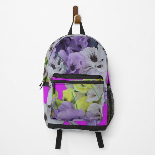 Item preview, Colorful flowers on Purple background designed and sold by kenkortner.