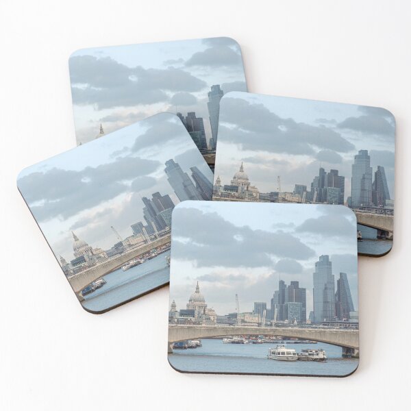 Item preview, London Skyline Panorama: St. Paul's and Modern Towers designed and sold by Greysline.