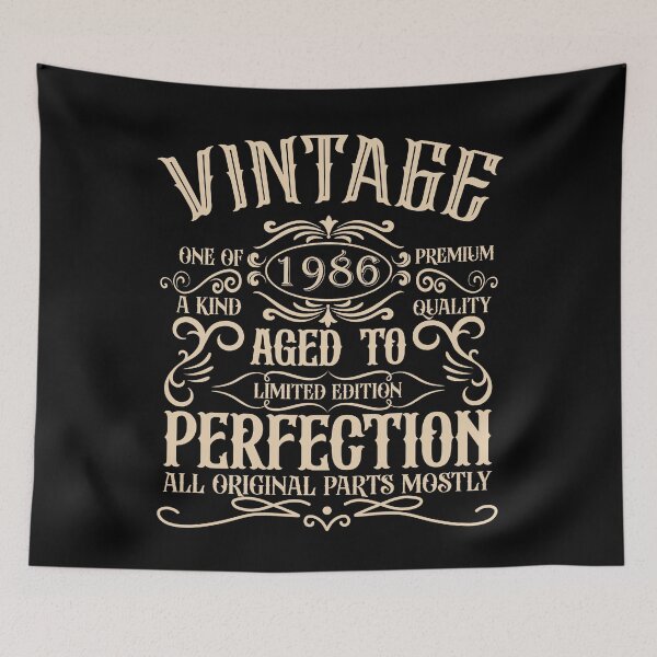 Item preview, Born in 1986 vintage 40th birthday designed and sold by Alexaltay.