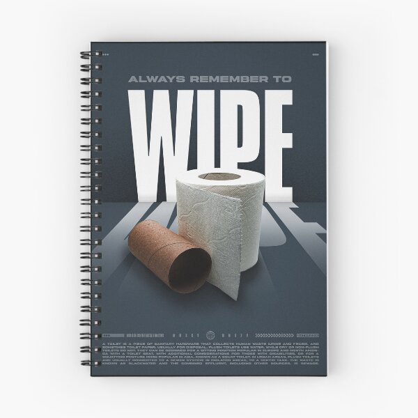 Item preview, Funny Bathroom Toilet Paper Humor Wall Art designed and sold by JRRTs.