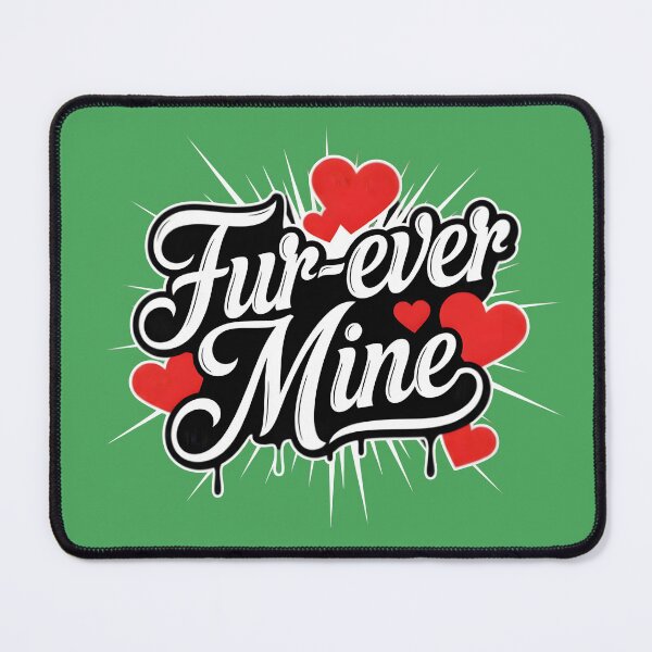 Item preview, Valentine's Day Fur-ever Design designed and sold by InkWeaveShop.