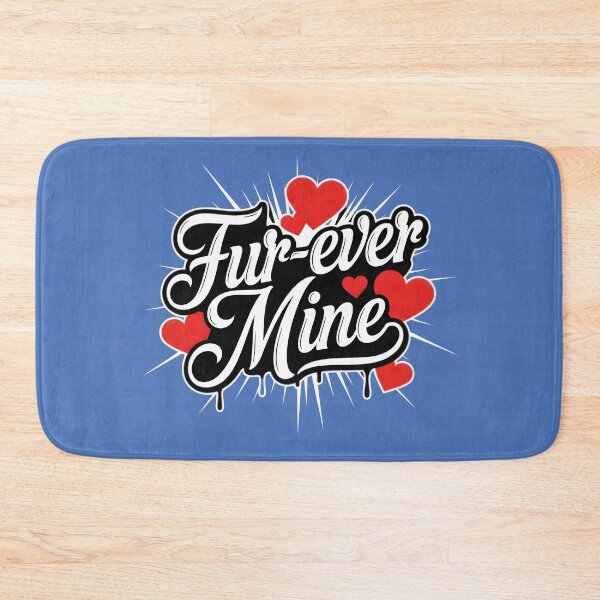Item preview, Valentine's Day Fur-ever Design designed and sold by InkWeaveShop.
