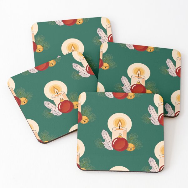 Item preview, Christmas Shells & Palms Pattern designed and sold by VibrArtco.