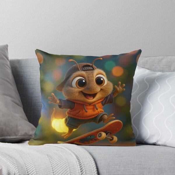 Item preview, Skater Glowworm designed and sold by Sillytoe.