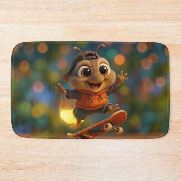 Item preview, Skater Glowworm designed and sold by Sillytoe.