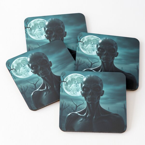 Item preview, Alien Under Moonlit Forest designed and sold by SassyArtistry.