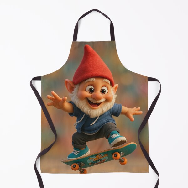 Item preview, Skater Gnome Boy designed and sold by Sillytoe.