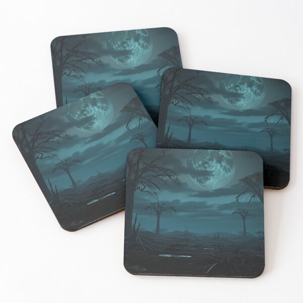 Item preview, Moonlit Alien Swamp designed and sold by SassyArtistry.