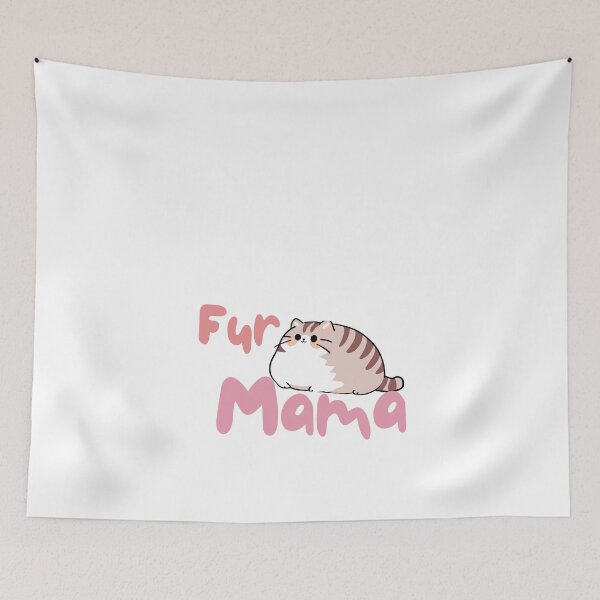 Item preview, Fur Mama – Funny Pet Parent Design designed and sold by CielaNoir.