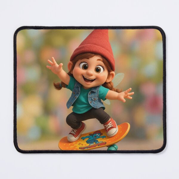 Item preview, Skater Gnome Girl designed and sold by Sillytoe.