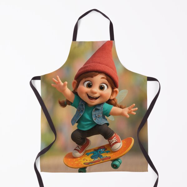 Item preview, Skater Gnome Girl designed and sold by Sillytoe.