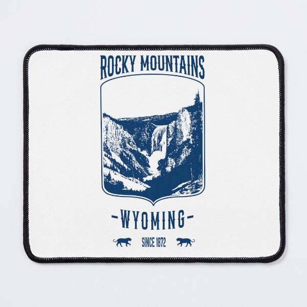 Item preview, Rocky Mountains - blue designed and sold by T-shirts LWD.