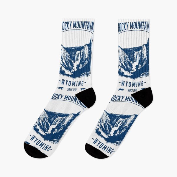 Item preview, Rocky Mountains - blue designed and sold by T-shirts LWD.